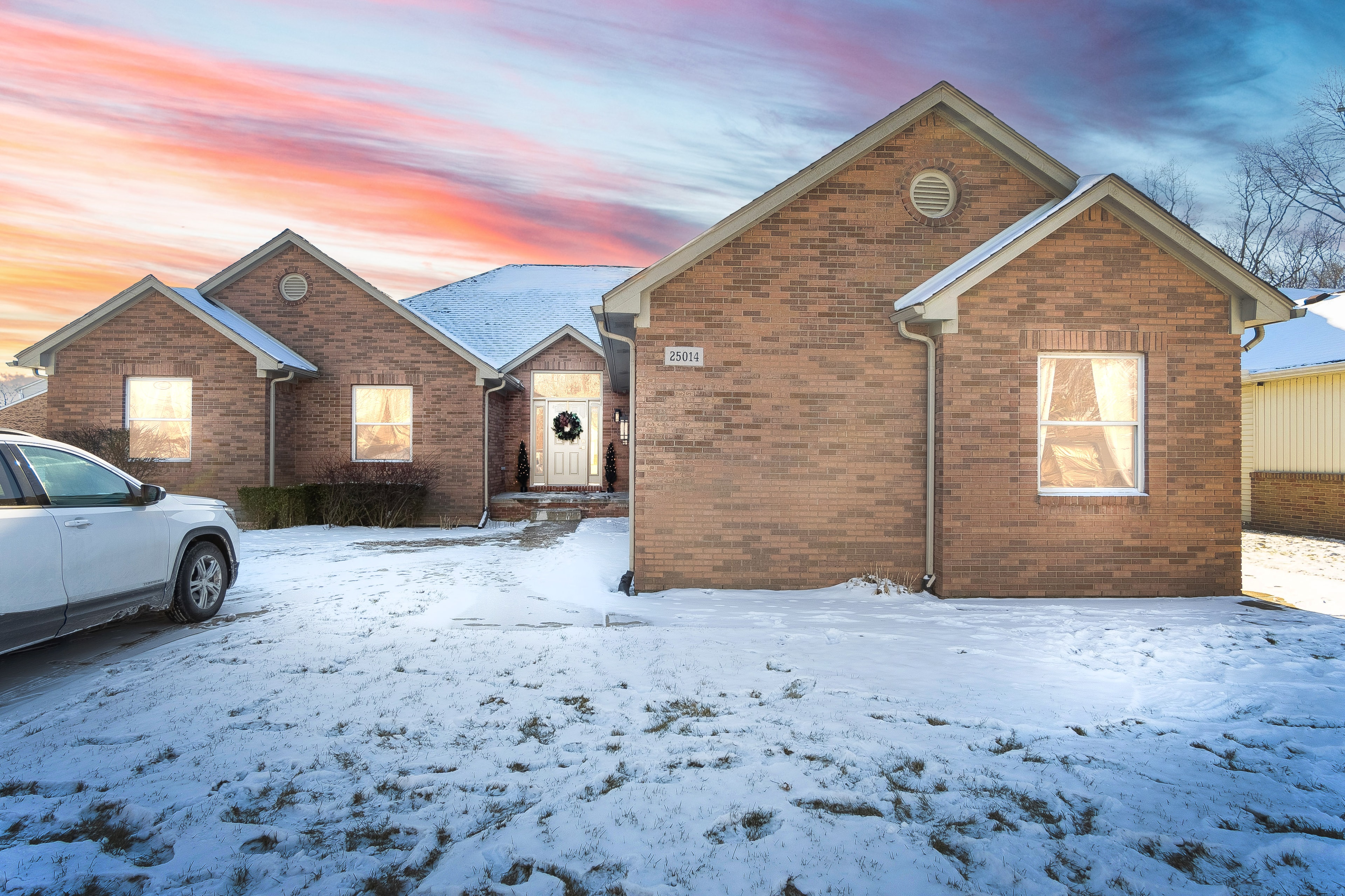 Angelic Homes twilight exterior